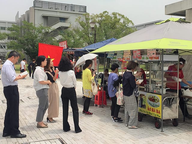 屋台店舗の様子